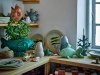 Dekoracyjna donica Creative Collection Hiro z glazurą reaktywną